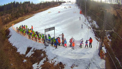 Kamera u nástupu na vlek svah A