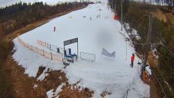 Kamera u nástupu na vlek svah A