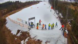 Kamera u nástupu na vlek svah A