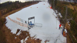 Kamera u nástupu na vlek svah A