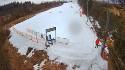 Kamera u nástupu na vlek svah A