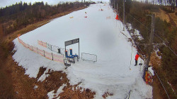 Kamera u nástupu na vlek svah A