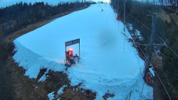 Kamera u nástupu na vlek svah A