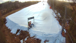 Kamera u nástupu na vlek svah A