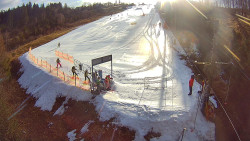 Kamera u nástupu na vlek svah A