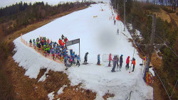 Kamera u nástupu na vlek svah A