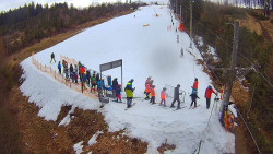 Kamera u nástupu na vlek svah A