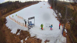 Kamera u nástupu na vlek svah A