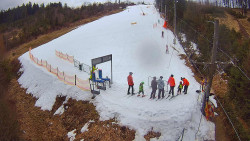 Kamera u nástupu na vlek svah A