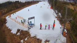 Kamera u nástupu na vlek svah A