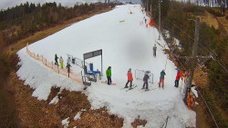 Kamera u nástupu na vlek svah A