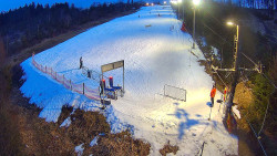 Kamera u nástupu na vlek svah A