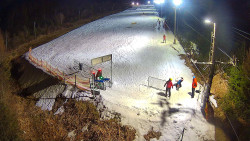 Kamera u nástupu na vlek svah A