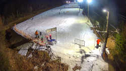 Kamera u nástupu na vlek svah A