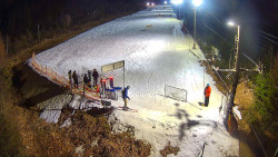 Kamera u nástupu na vlek svah A