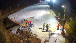 Kamera u nástupu na vlek svah A