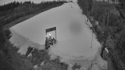 Kamera u nástupu na vlek svah A