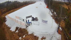 Kamera u nástupu na vlek svah A