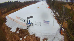 Kamera u nástupu na vlek svah A