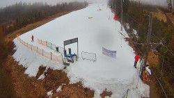 Kamera u nástupu na vlek svah A