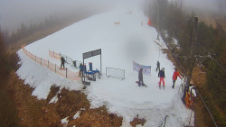 Kamera u nástupu na vlek svah A