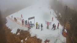 Kamera u nástupu na vlek svah A