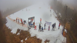 Kamera u nástupu na vlek svah A