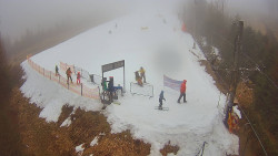 Kamera u nástupu na vlek svah A