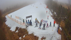 Kamera u nástupu na vlek svah A