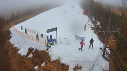 Kamera u nástupu na vlek svah A