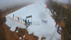 Kamera u nástupu na vlek svah A