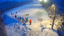 Kamera u nástupu na vlek svah A