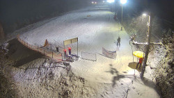 Kamera u nástupu na vlek svah A