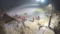 Kamera u nástupu na vlek svah A