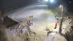 Kamera u nástupu na vlek svah A