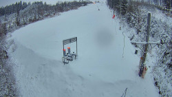 Kamera u nástupu na vlek svah A