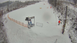 Kamera u nástupu na vlek svah A