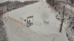 Kamera u nástupu na vlek svah A