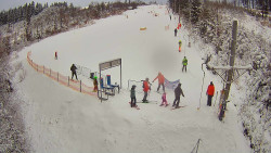 Kamera u nástupu na vlek svah A