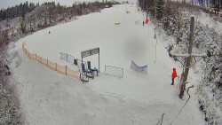 Kamera u nástupu na vlek svah A