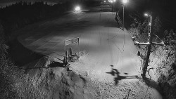 Kamera u nástupu na vlek svah A