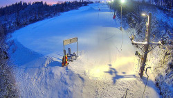Kamera u nástupu na vlek svah A