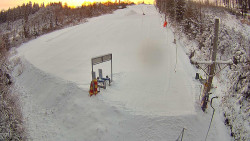 Kamera u nástupu na vlek svah A