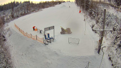 Kamera u nástupu na vlek svah A