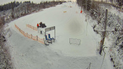 Kamera u nástupu na vlek svah A