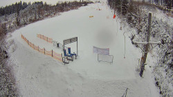 Kamera u nástupu na vlek svah A