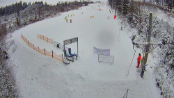 Kamera u nástupu na vlek svah A