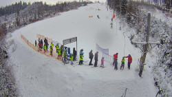 Kamera u nástupu na vlek svah A