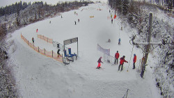 Kamera u nástupu na vlek svah A