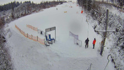 Kamera u nástupu na vlek svah A